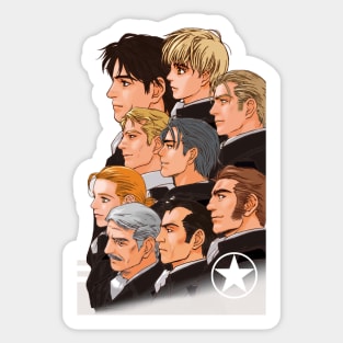 Legend of the Galactic Heroes Free Planets Sticker